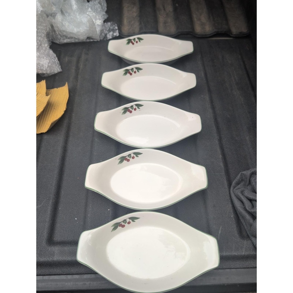 Vtg. 5 Cades Cove Stoneware Collection Au Gratin Dishes NEW Other
